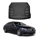 OMAC Premium Bandeja Maletero Alfombrilla para Mercedes CLS C218 2010-2018 TPE